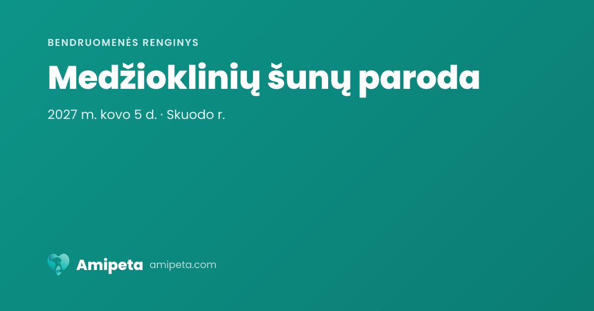 Medžioklinių šunų paroda