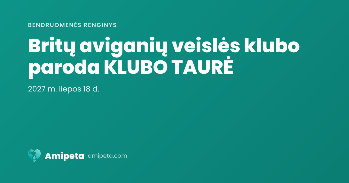 Britų aviganių veislės klubo paroda KLUBO TAURĖ