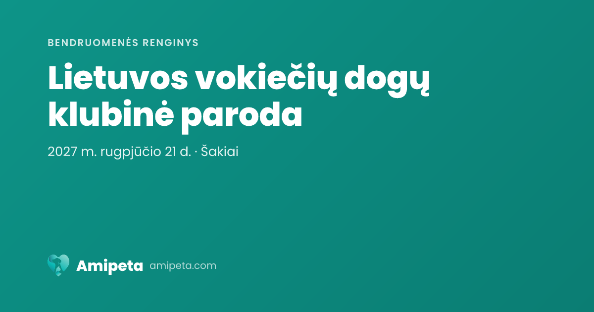 Lietuvos vokiečių dogų klubinė paroda