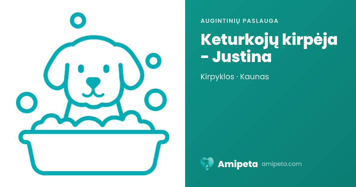 Keturkojų kirpėja - Justina 
