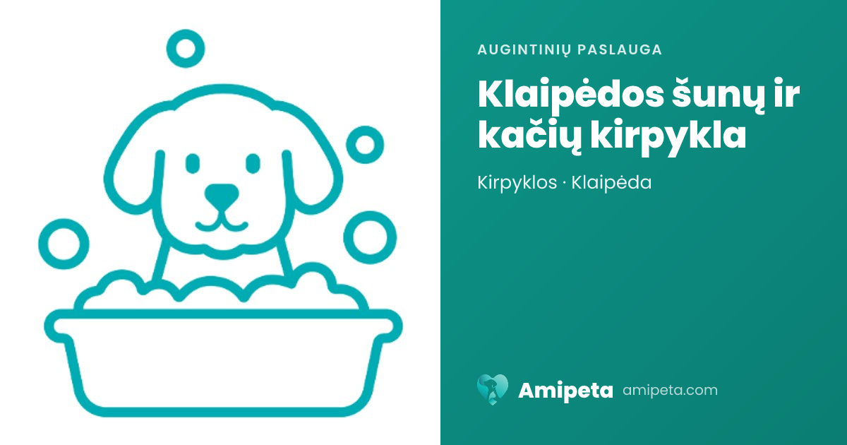 Klaipėdos šunų ir kačių kirpykla 
