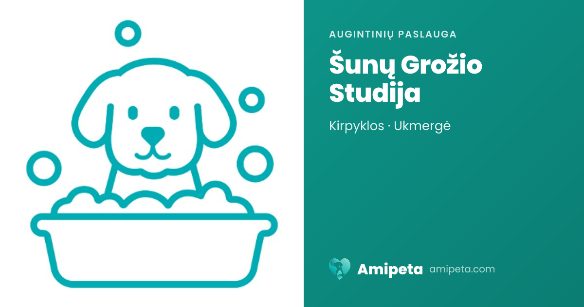 Šunų Grožio Studija 