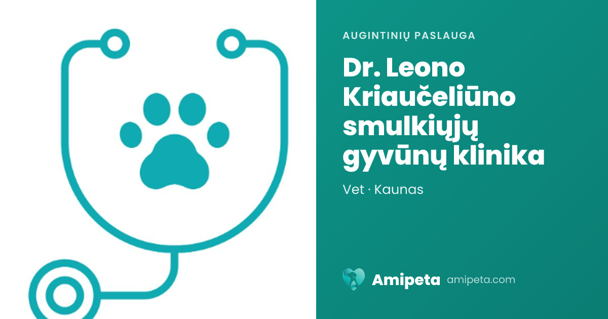 Dr. Leono Kriaučeliūno smulkiųjų gyvūnų klinika