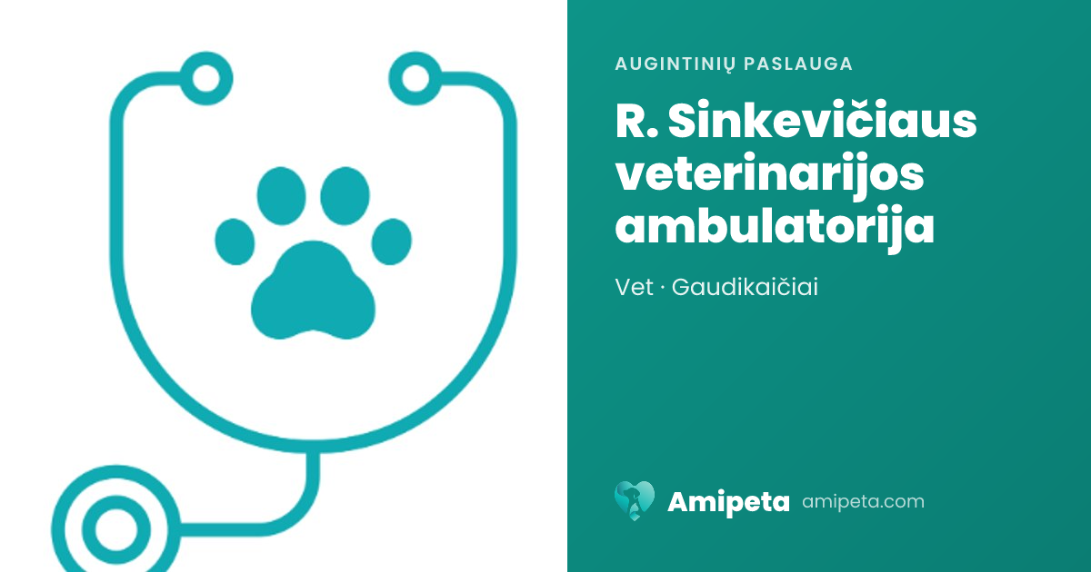 R. Sinkevičiaus veterinarijos ambulatorija 