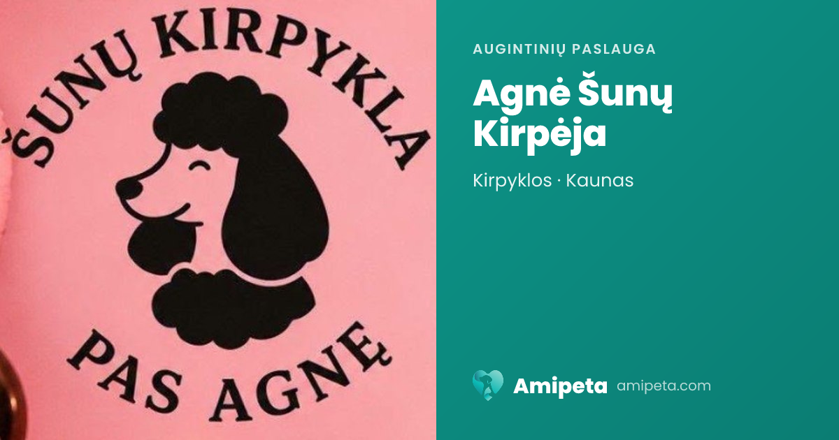 Agnė Šunų Kirpėja