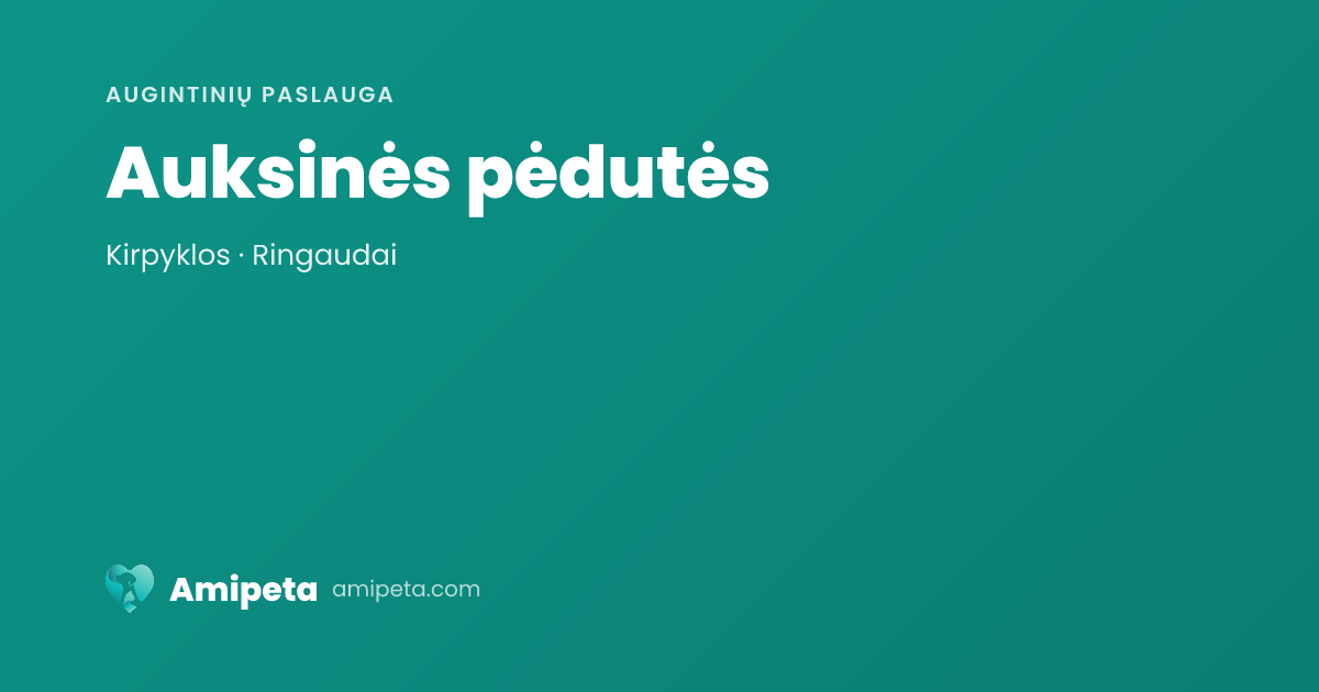 Auksinės pėdutės