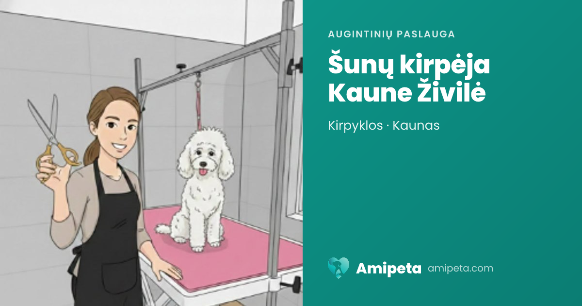 Šunų kirpėja Kaune Živilė