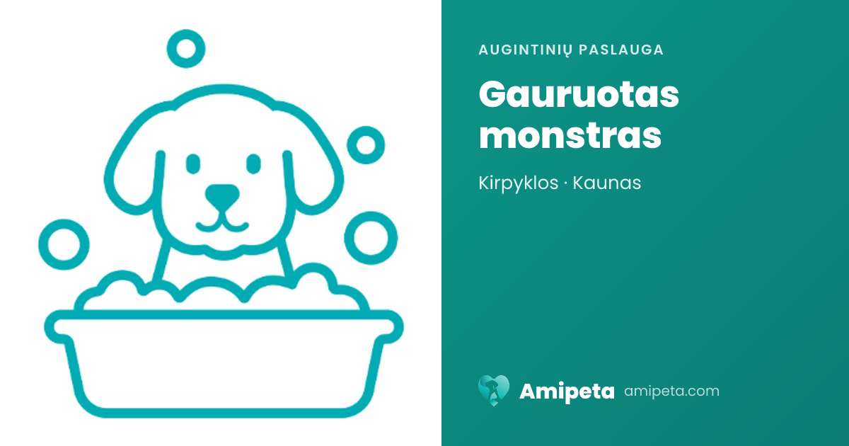 Gauruotas monstras